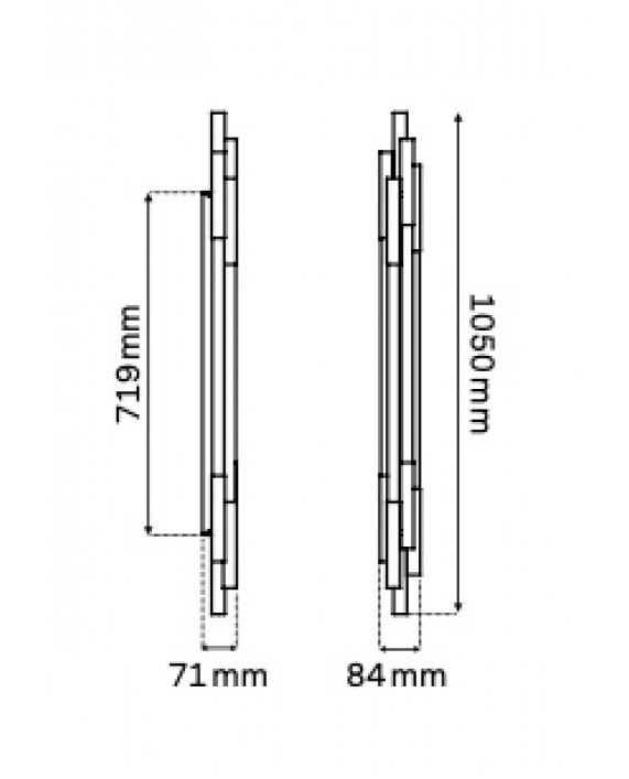 DCW éditions Org Wall Lamp